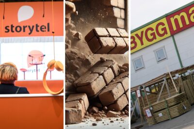 Storytel, Fasadgruppen och Byggmax