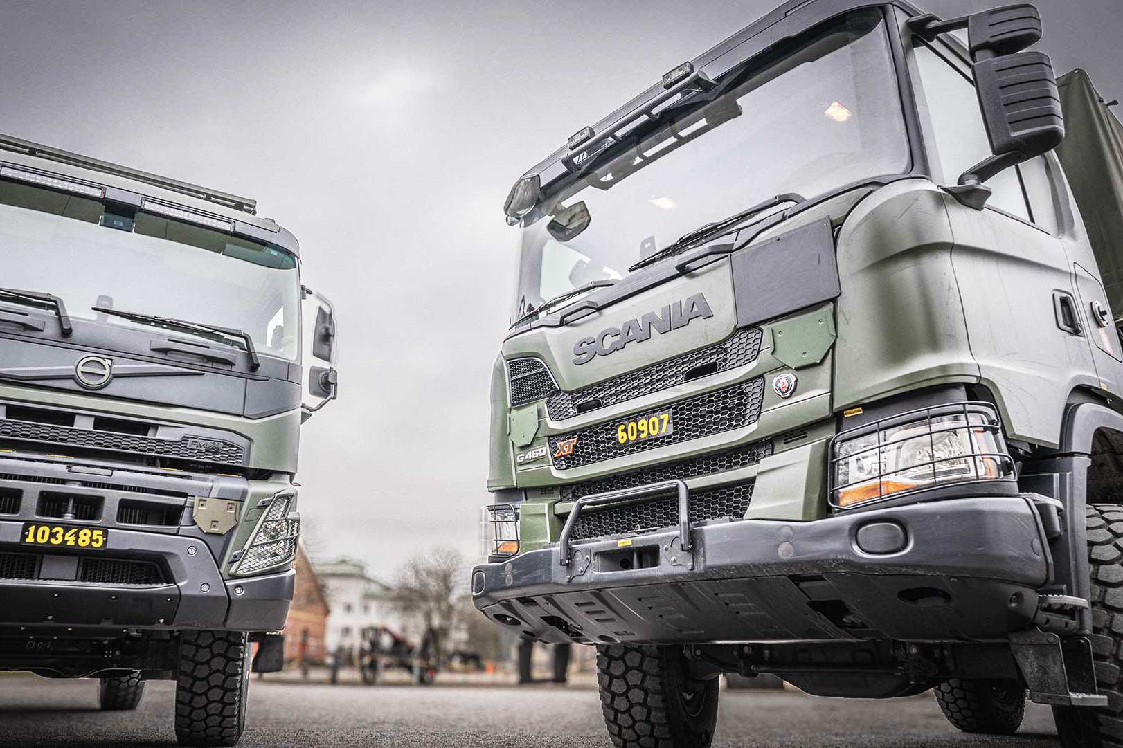 Scanias VD: ”Försvarsupprustningen gynnar lastbilstillverkare”