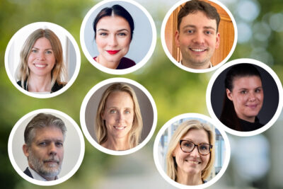 Aleksandra Stiller, Carl Östlund, Andrea Allard, Clara Horn af Åminne, Kevin St. Hill, Anna Almén och och Amanda Lövström är finalisterna till Årets Bolagsjurist