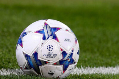 en fotboll med teten champions league