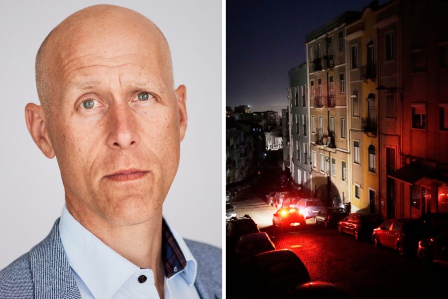 Strömavbrott Lissabon Svenska kraftnät man erik ek