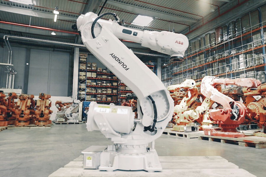 En stor robotarm