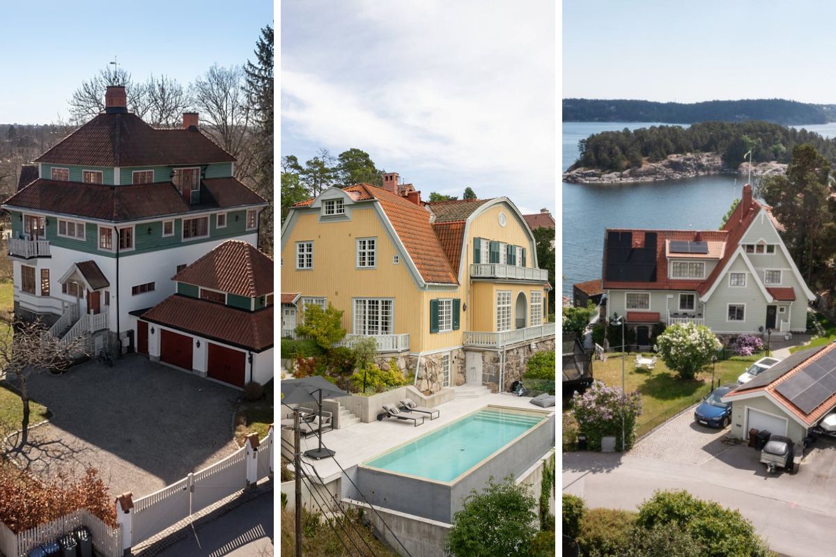 Här är de dyraste villorna till salu just nu