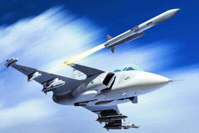 Meteor is an active radar guided beyond-visual-range air-to-air missile (BVRAAM) superior to other missiles of its type, and capable of engaging air targets autonomously, day or night, in all weathers and in harsh electronic warfare environments.
