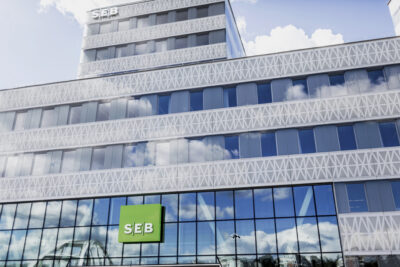 ett stort SEB-kontor