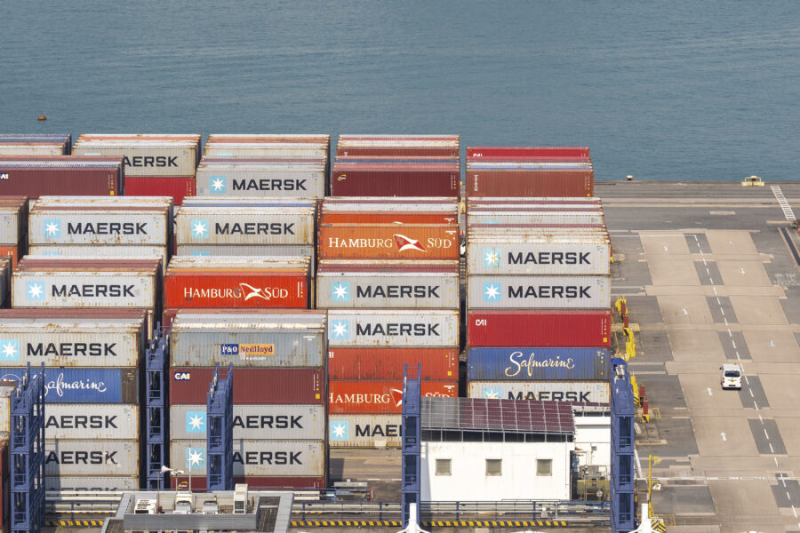 Uppgifter: EU tar fram nytt förslag till USA för att få fart på handelssamtalen - frakt tullar Hong Kong Trump Tariffs
