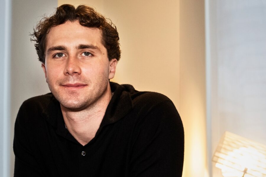 Sana Labs Joel Hellermark VD ung man