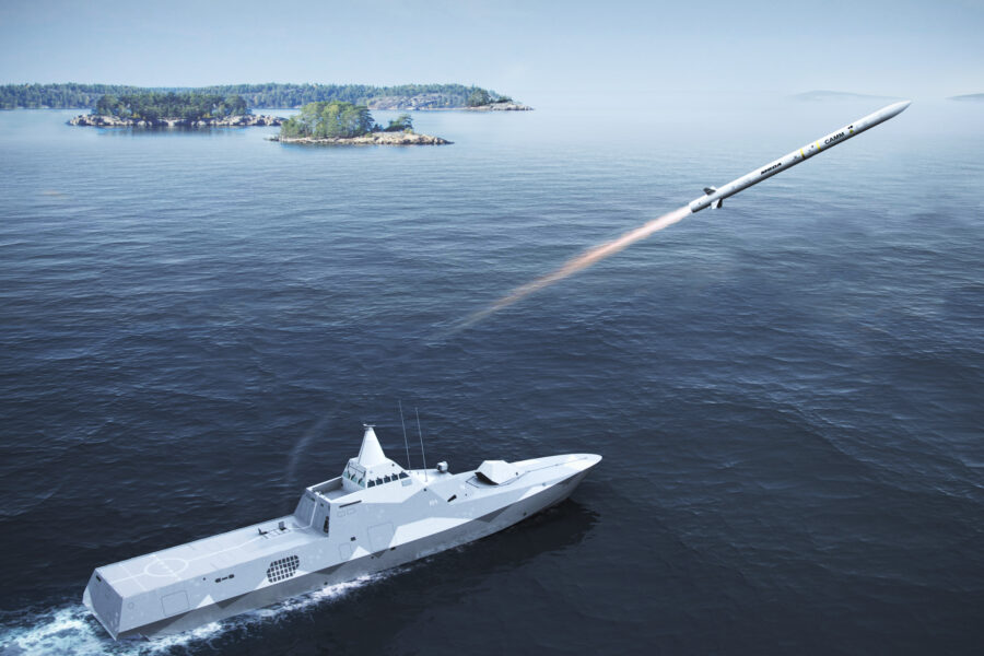 Saab utrustar marinen med luftvärnsrobotsystem - Saab