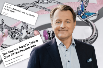 Pandoras VD man Alexander Lacik smycken