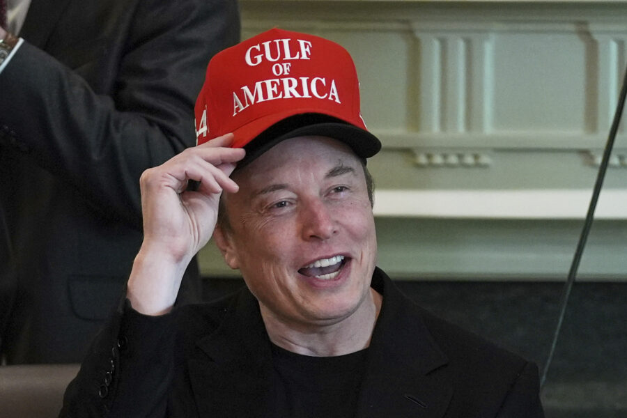 Musk lämnar rådgivarroll i Vita huset - APTOPIX Trump
