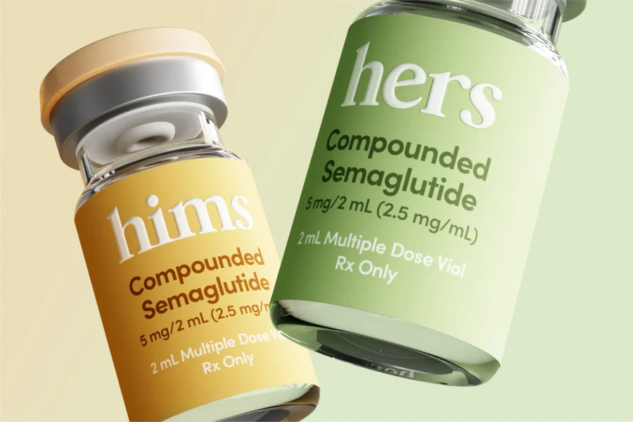 Hims rasar 20% på avslutat samarbete med Novo Nordisk - Hims & Hers semaglutide