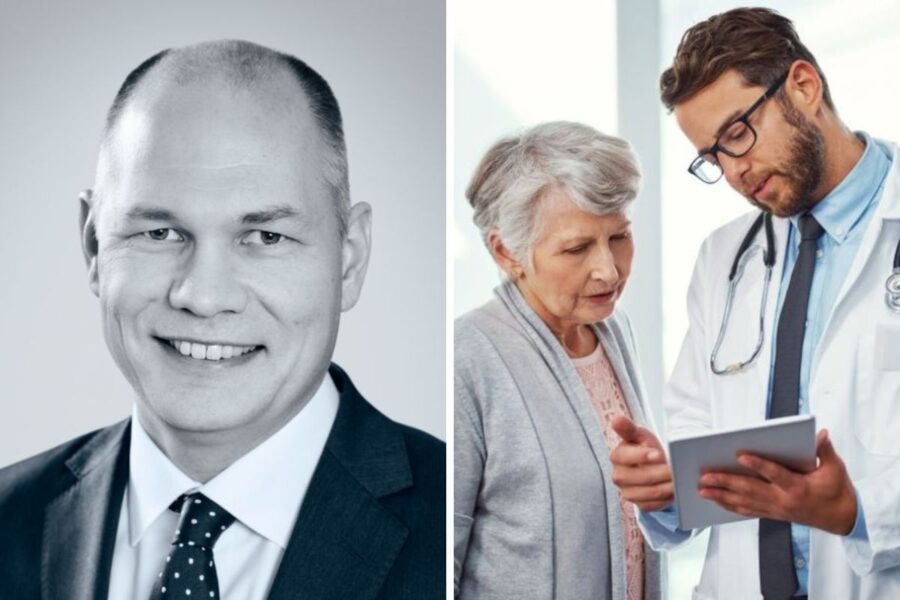 Två flaggor i Biovicas företrädesemission - Biovica VD Anders Rylander