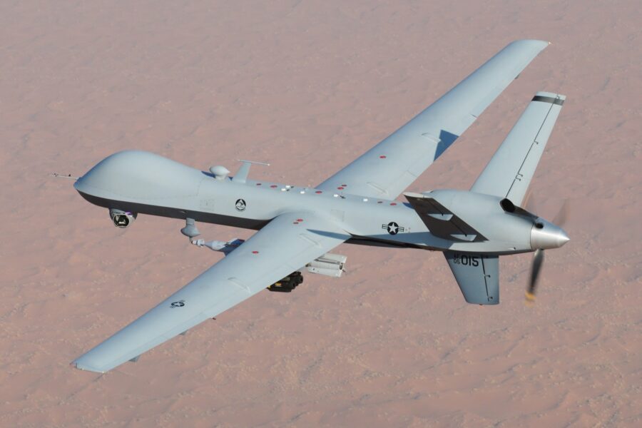 en drönare från general atomics