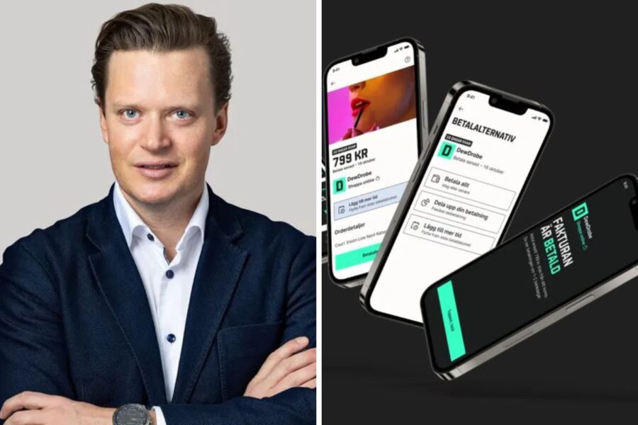 En flagga i Qliros företrädesemission - Qliro VD Christoffer Rutgersson