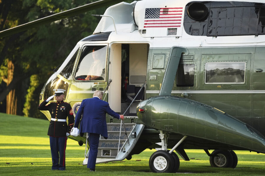 Trump på väg till Haag – hoppas på ‘lugnare period’ - Trump