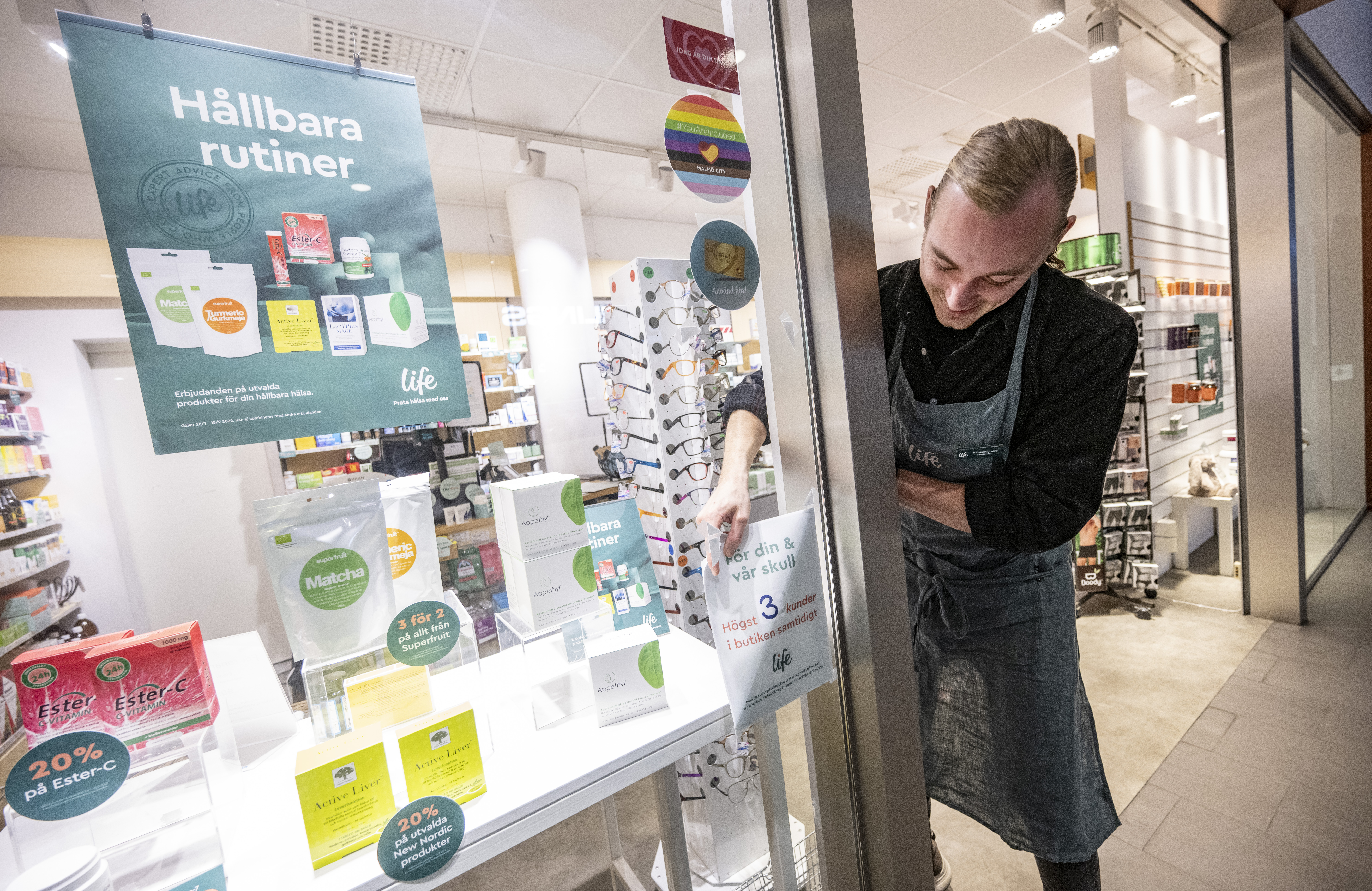 Hälsokedjan ansöker om konkurs i Sverige och Finland