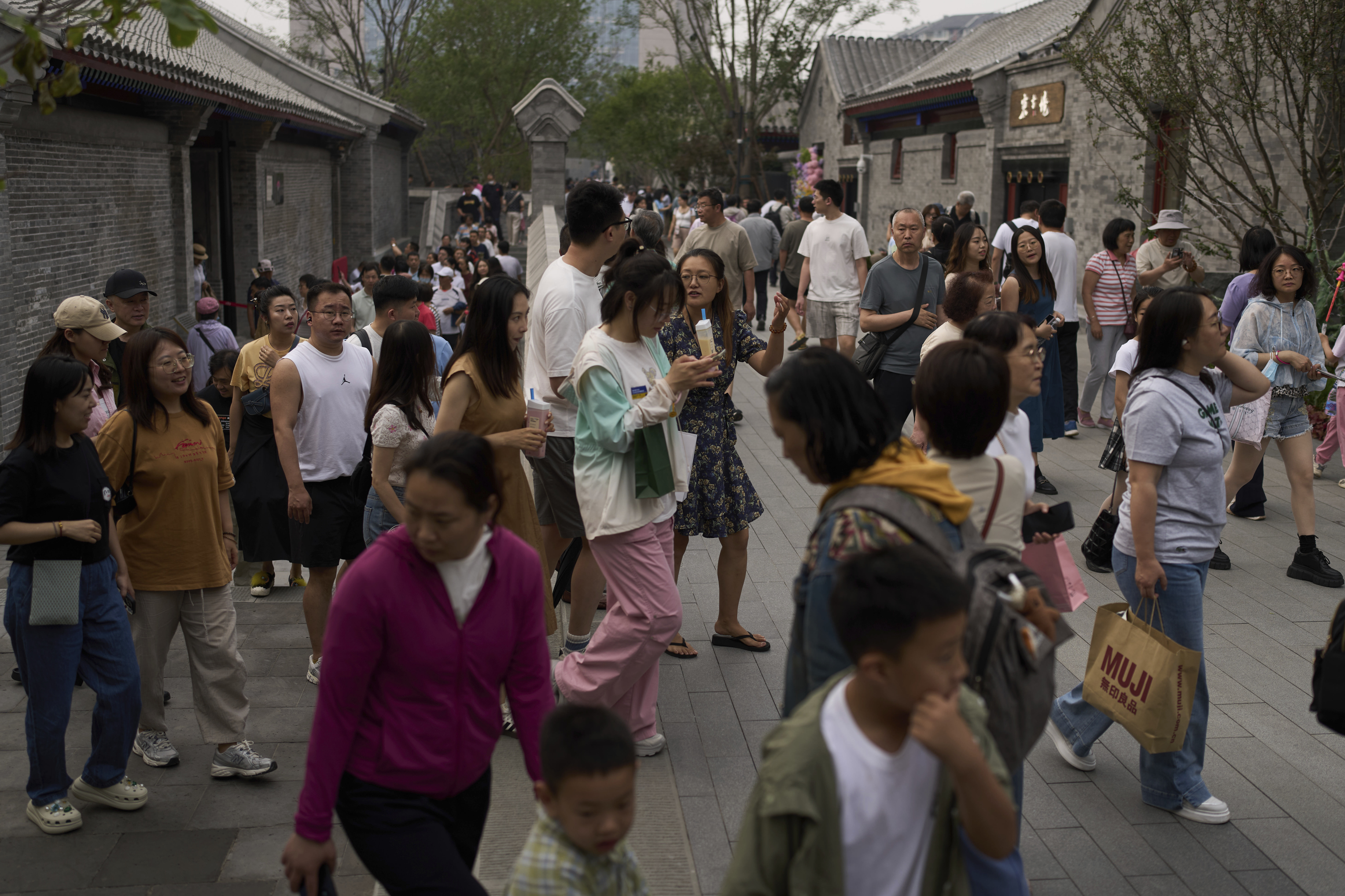 Peking Kina shoppinggata