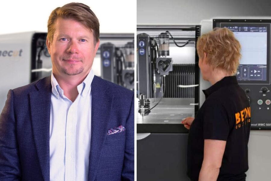 Fyra flaggor i Fineparts företrädesemission - Finepart VD Lars Darvall