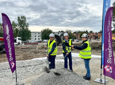 byggstart skellefteå sveafastigheter