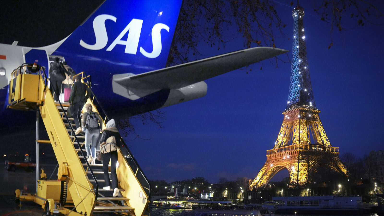 Så landade Wallenbergs krisdrabbade SAS i Frankrike - SAS Paris