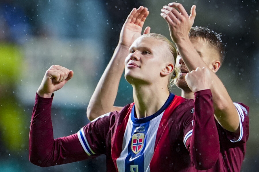 VM-kvalifisering, fotball menn: Estland - Norge (0-1)