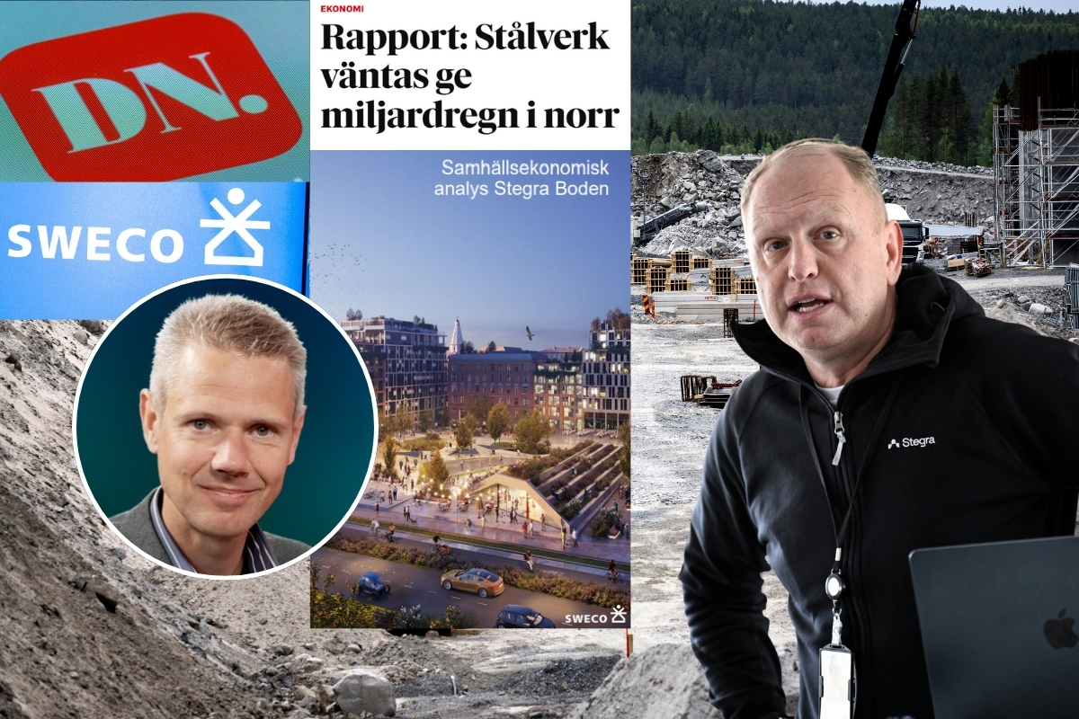 Sandström: Stegra, Sweco och DN leker gröna viskningslekar