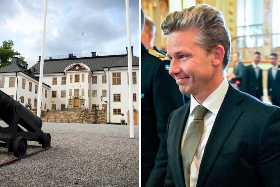 Karlbergs slott och Pål Jonson försvarsminister