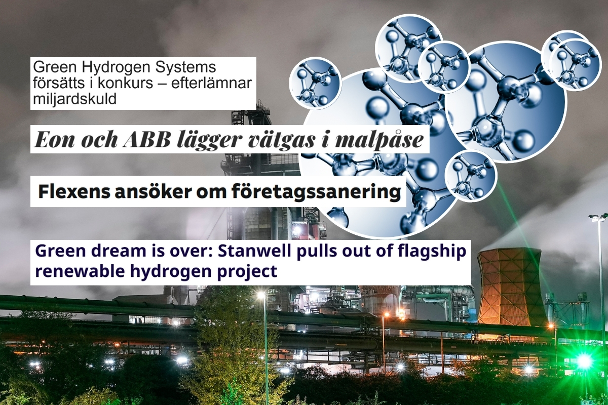 Afv listar: Vätgas – tio drömmar i kras 2025