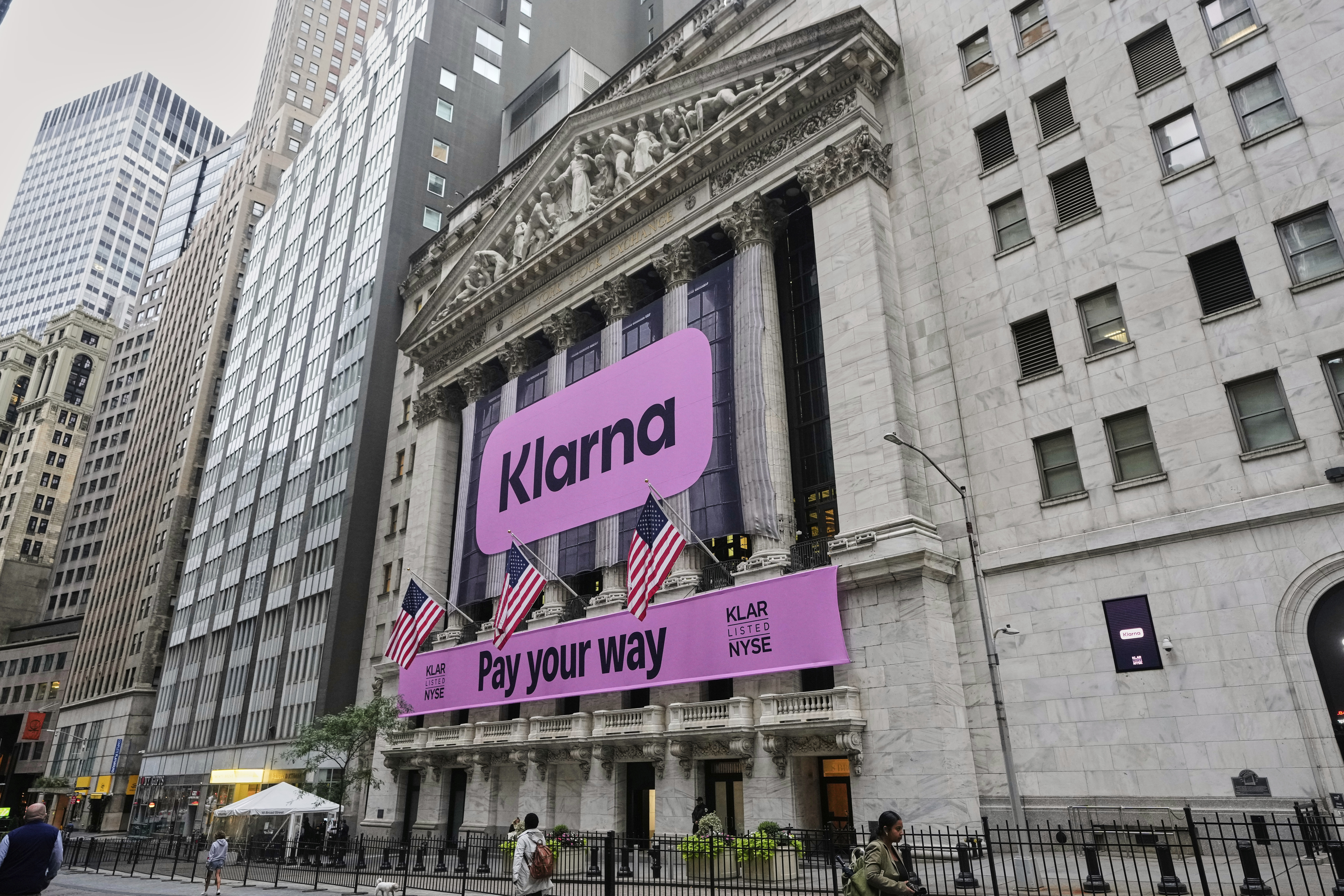 Financial Markets Wall Street Klarna IPO